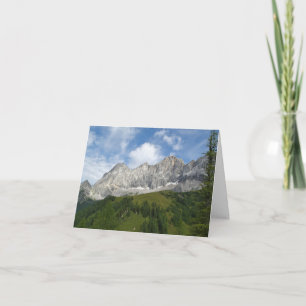 Oostenrijkse bergen briefkaart