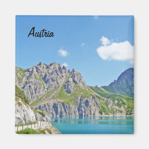 Oostenrijkse bergen in Vorarlberg Magneet