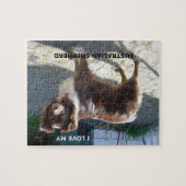 oostenrijkse herder rode tri houdt van pic legpuzzel (Horizontaal)