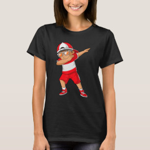 Oostenrijkse jongen Dabbing Dance Austria Roots He T-shirt