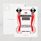 Oostenrijkse Jugendstil Art Nouveau expo Briefkaart (Voorkant / Achterkant)