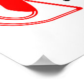 Oostenrijkse Jugendstil Art Nouveau expo Poster (Hoek)