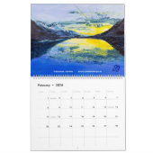 Oostenrijkse Lakescapes - Kunstkalender Kalender (Feb 2026)