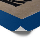 Oostenrijkse lening uit de vijfde oorlog (canvas) poster (Hoek)