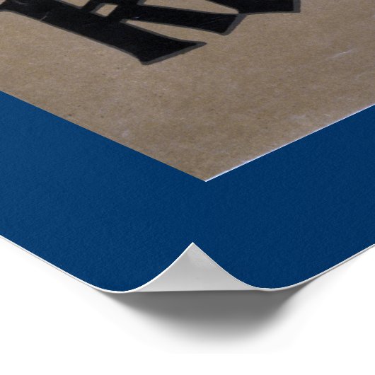 Oostenrijkse lening uit de vijfde oorlog (canvas) poster (Hoek)