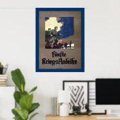 Oostenrijkse lening uit de vijfde oorlog (canvas) poster (Thuiskantoor)