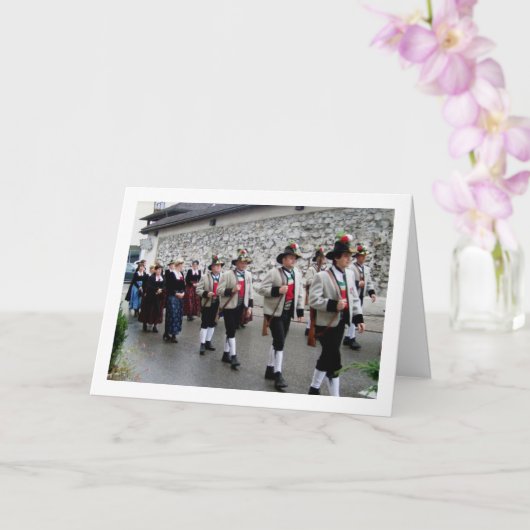 Oostenrijkse Parade Kaart (Orchidee)