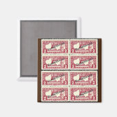 Oostenrijkse postzegels geannuleerd magneet (Voorkant / Achterkant)