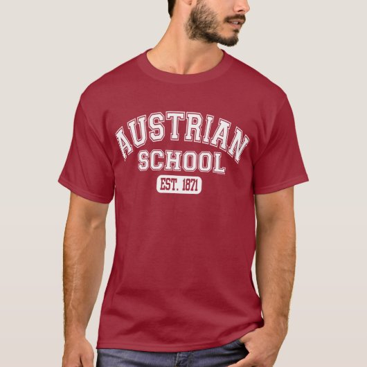 Oostenrijkse School Est. 1871 T-shirt (Voorkant)