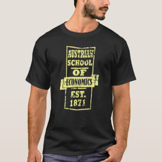 Oostenrijkse School of Economics Capitalist Freedo T-shirt