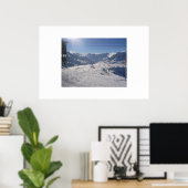 Oostenrijkse skiën poster (Thuiskantoor)