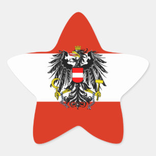 Oostenrijkse staatskas ster sticker