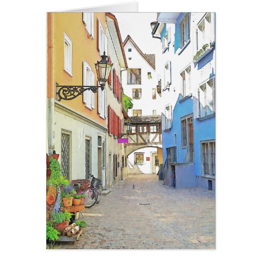 Oostenrijkse stad voor vriend (Voorkant)