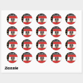 Oostenrijkse stickers (Vel)
