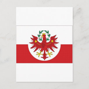 Oostenrijkse Tirol-vlag Briefkaart