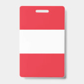 Oostenrijkse vlag badge (Achterkant)