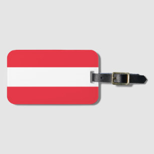 Oostenrijkse vlag bagagelabel