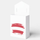 Oostenrijkse vlag bedankdoosjes (Geopend)