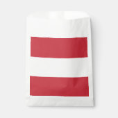 Oostenrijkse vlag bedankzakje (Voorkant)