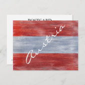 Oostenrijkse vlag briefkaart (Voorkant / Achterkant)