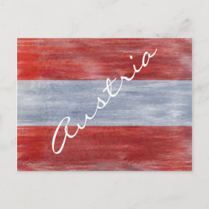 Oostenrijkse vlag briefkaart