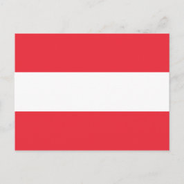Oostenrijkse vlag briefkaart