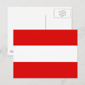 Oostenrijkse vlag briefkaart (Voorkant / Achterkant)