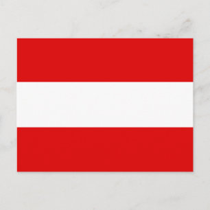 Oostenrijkse vlag briefkaart