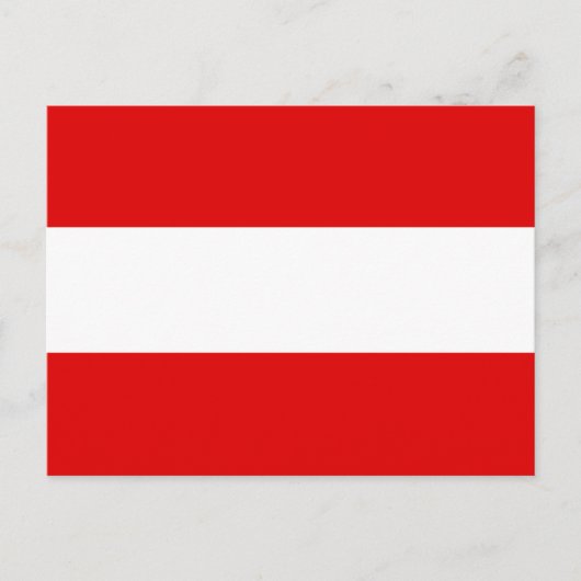 Oostenrijkse vlag briefkaart (Voorkant)