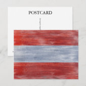 Oostenrijkse vlag briefkaart (Voorkant / Achterkant)