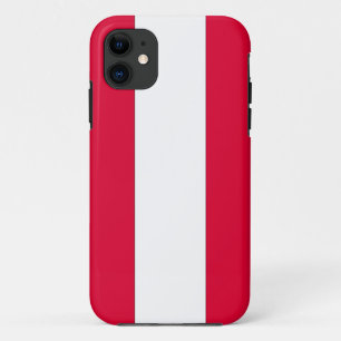 Oostenrijkse vlag iPhone 11 hoesje
