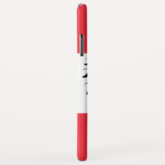 Oostenrijkse vlag Case-Mate iPhone case (Achterkant/rechts)