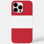 Oostenrijkse vlag Case-Mate iPhone case (Achterkant)