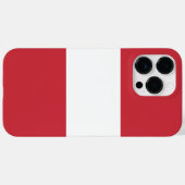 Oostenrijkse vlag Case-Mate iPhone case (Achterkant (horizontaal))