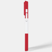 Oostenrijkse vlag Case-Mate iPhone case (Achterkant / Links)