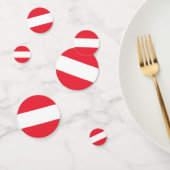 Oostenrijkse vlag confetti (Groep)