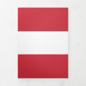 Oostenrijkse vlag drieluik kaart (Cover)