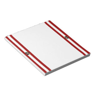Oostenrijkse vlag en wapen notitieblok