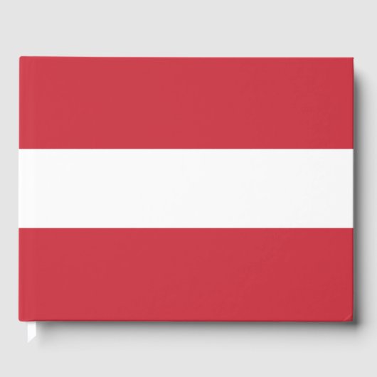 Oostenrijkse vlag gastenboek (Voorkant)