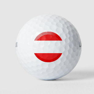 Oostenrijkse vlag golfballen