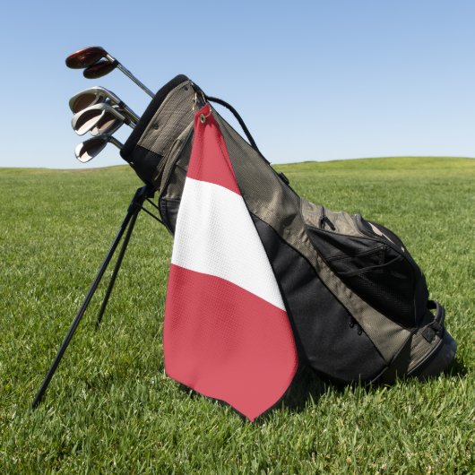 Oostenrijkse vlag golfhanddoek (Groen)
