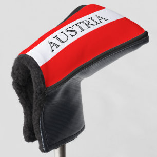 Oostenrijkse vlag golfslagsok golfheadcover