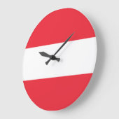 Oostenrijkse vlag grote klok (Hoek)