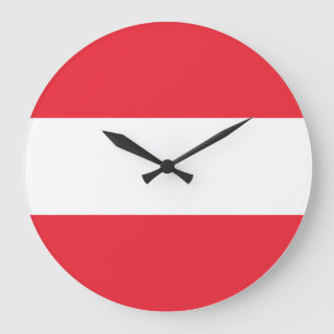 Oostenrijkse vlag grote klok