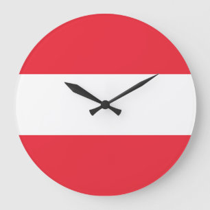 Oostenrijkse vlag grote klok