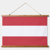 Oostenrijkse vlag hangend wandkleed (Voorkant 2)