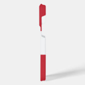 Oostenrijkse vlag iPhone hoesje (Linkerkant)