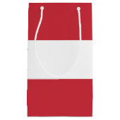 Oostenrijkse vlag klein cadeauzakje (Voorkant)