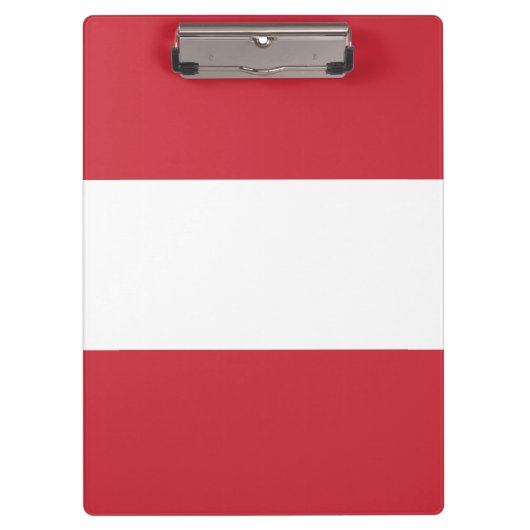 Oostenrijkse vlag klembord (Voorkant)