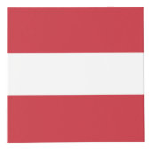 Oostenrijkse vlag kubus (Voorkant)